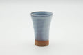 Japanese Teacup - Tall White Glazed Hagi-yaki Yunomi - 100ml
