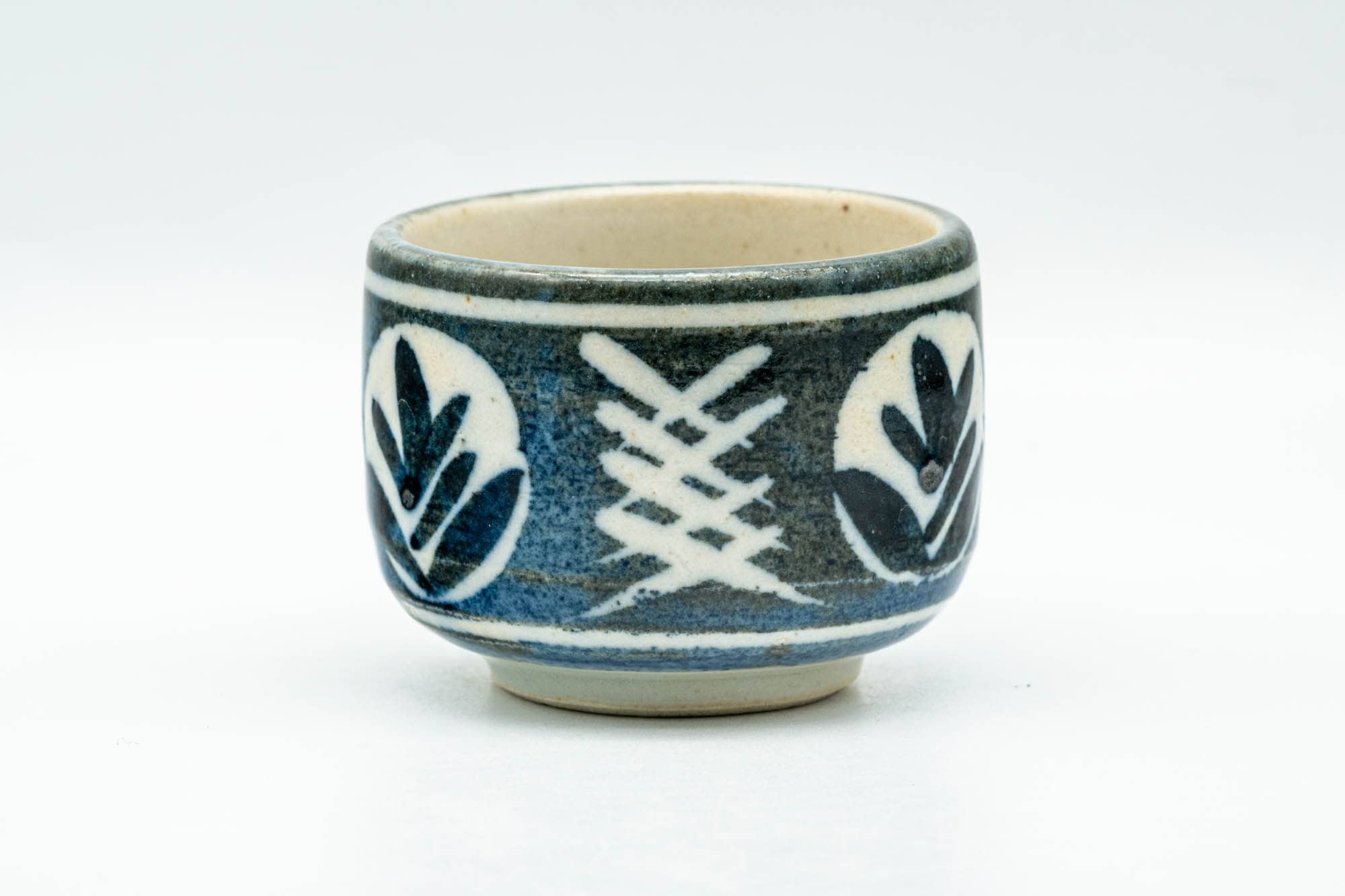 Japanese Teacups - Set of 3 Uniquely Handmade Yunomi - 75ml