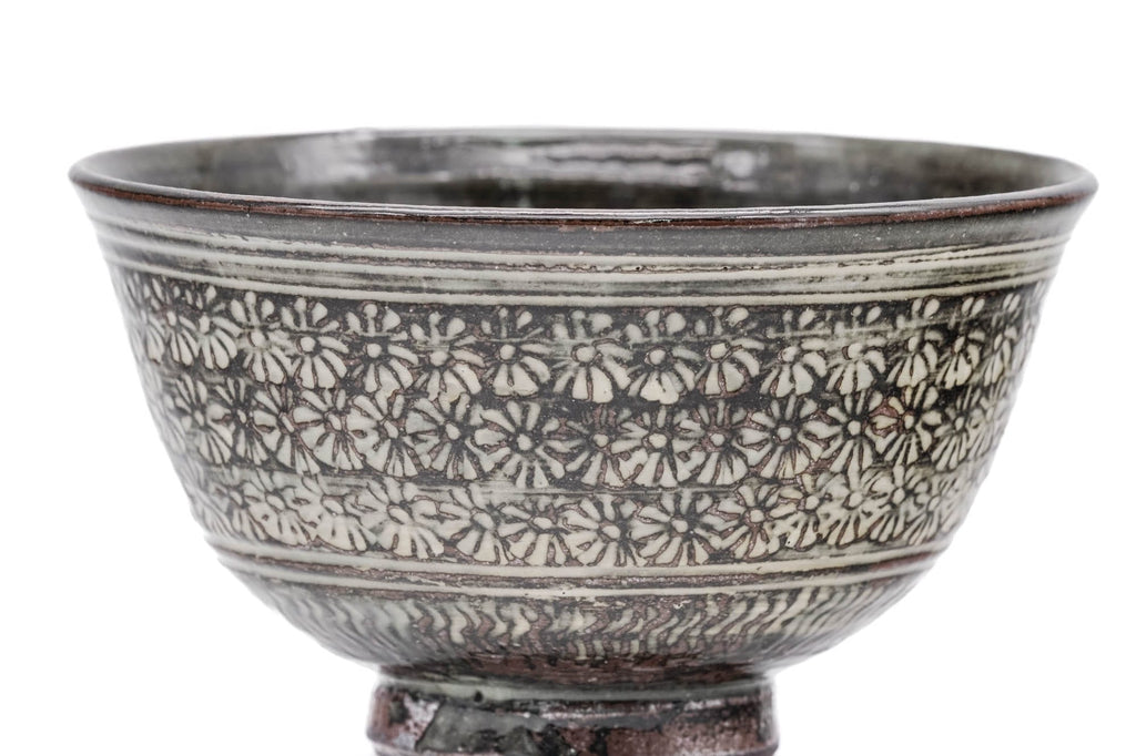 Ko-Mishima Kyo-yaki Chawan