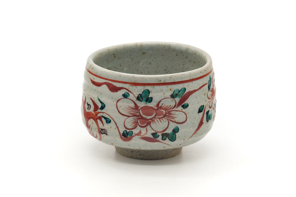 Japanese Matcha Bowl - 渋草柳三 Ryuzou Shibukusa - Nodate Shibukusa-yaki Chawan - 250ml