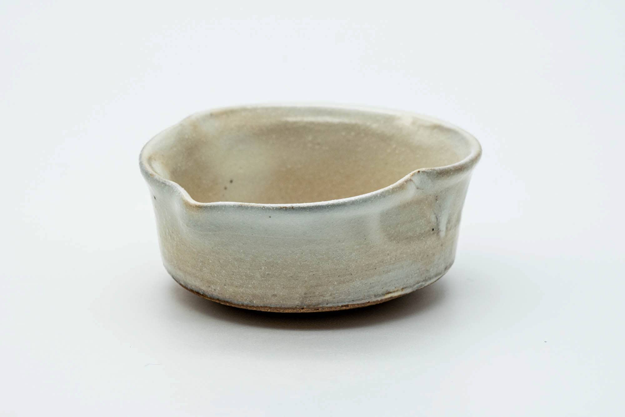 Japanese Katakuchi - Small Milky White Glazed Water Cooler - 100ml