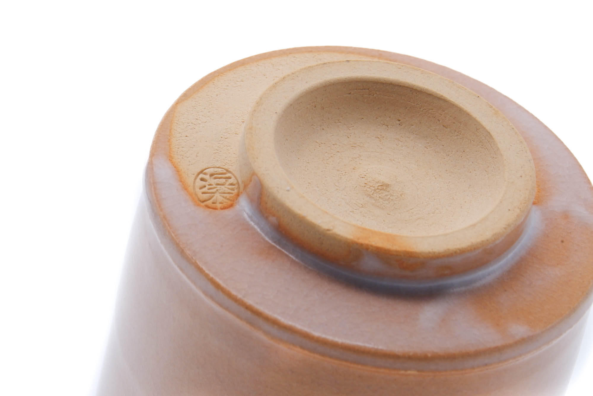 Japanese Teacup - Pink White Glazed Hagi-yaki Yunomi - 220ml