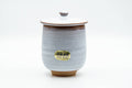 Japanese Teacup - Large White Glazed Hagi-yaki Lidded Yunomi - 220ml