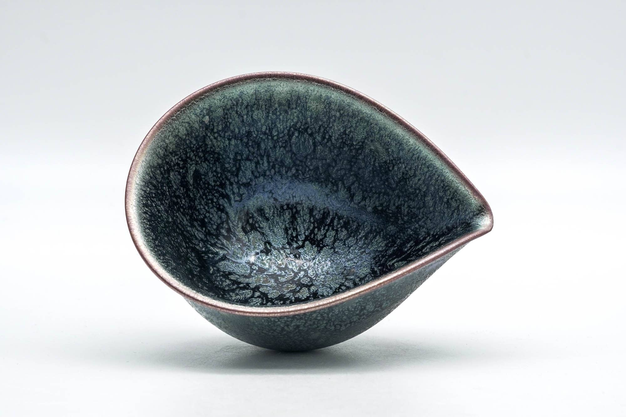 Japanese Katakuchi - 橋本大輔 Hashimoto Daisuke - Cerulean Tenmoku Glazed Yuzamashi - 200ml