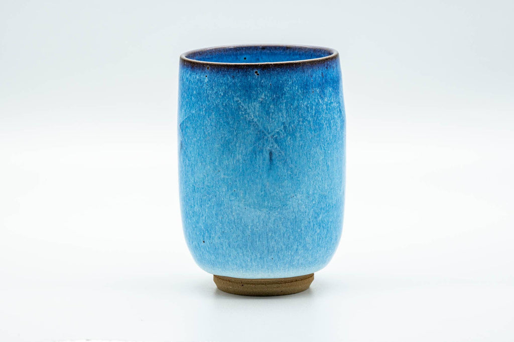 Japanese Teacup - Sky Blue Shino Glazed Glazed Yunomi - 275ml