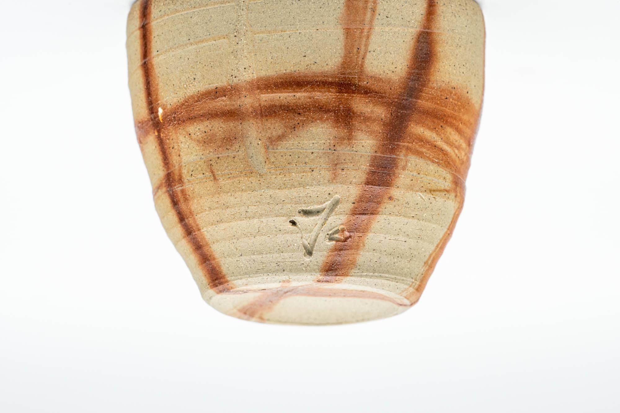 Japanese Teacup - Hidasuki Bizen-yaki Yunomi - 80ml