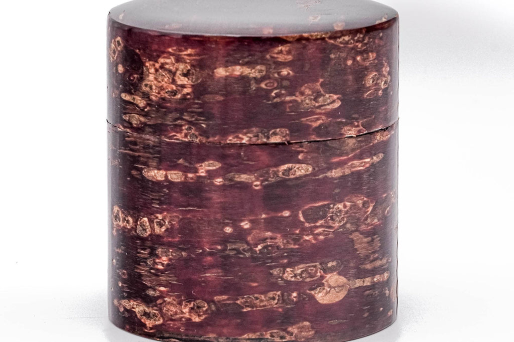 Kanazaiku Cherry Bark Veneer Tea Canister - 100g