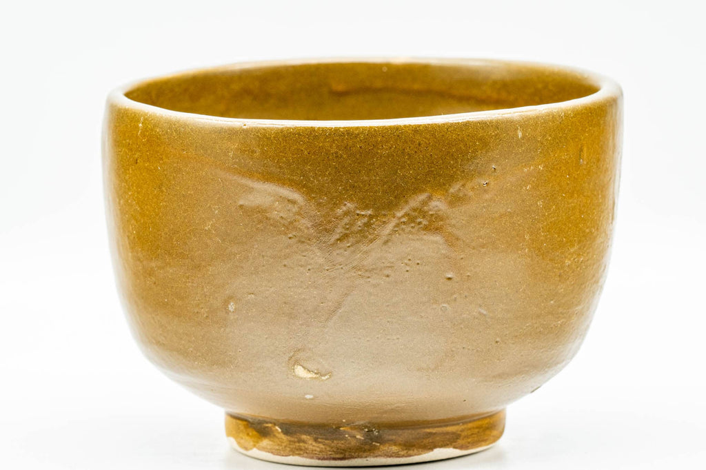 Japanese Matcha Bowl - Brown Glazed Hantsutsu-gata Chawan - 350ml