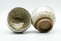 Japanese Teacups - Milky Beige Glazed Wabi-Sabi Yunomi - 100ml