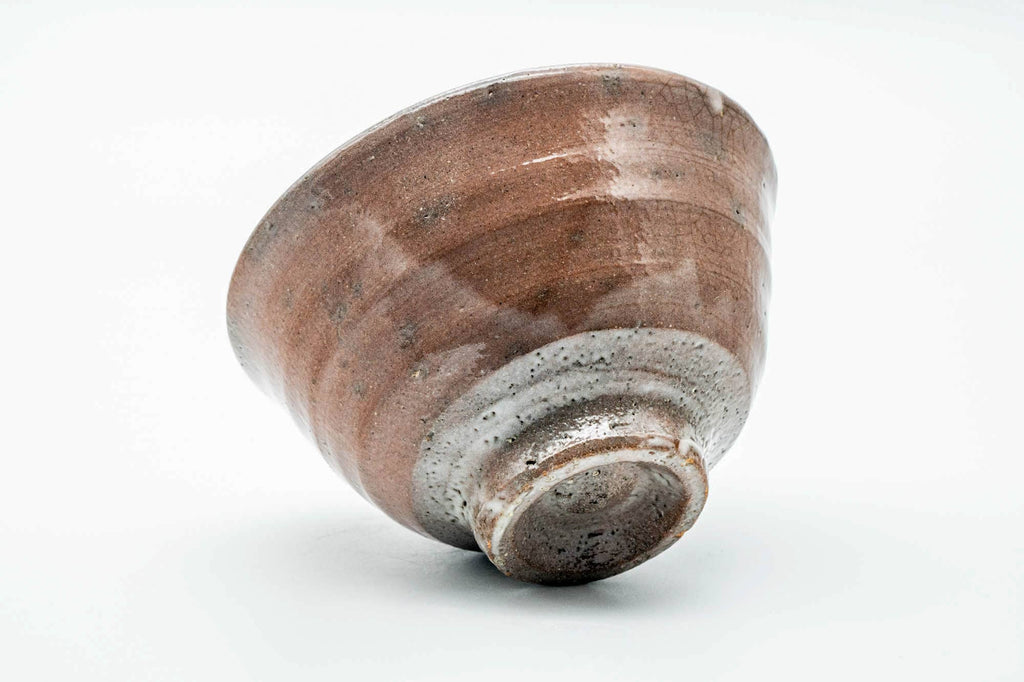 Japanese Matcha Bowl - Purple Wabi-Sabi Ido-gata Chawan - 350ml