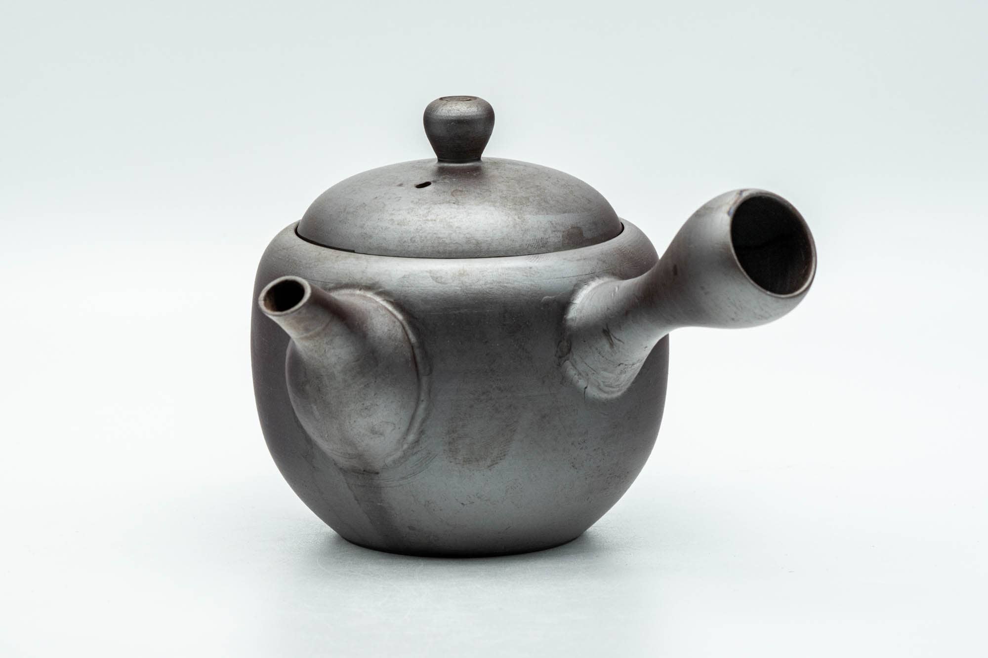 Japanese Kyusu - Curvy Purple Banko-yaki Debeso Teapot  - 300ml