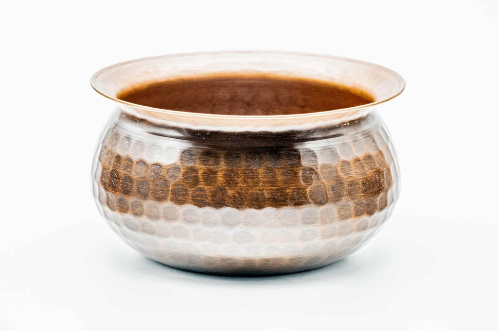 Japanese Kensui - Copper Hammered Water Bowl - 500ml