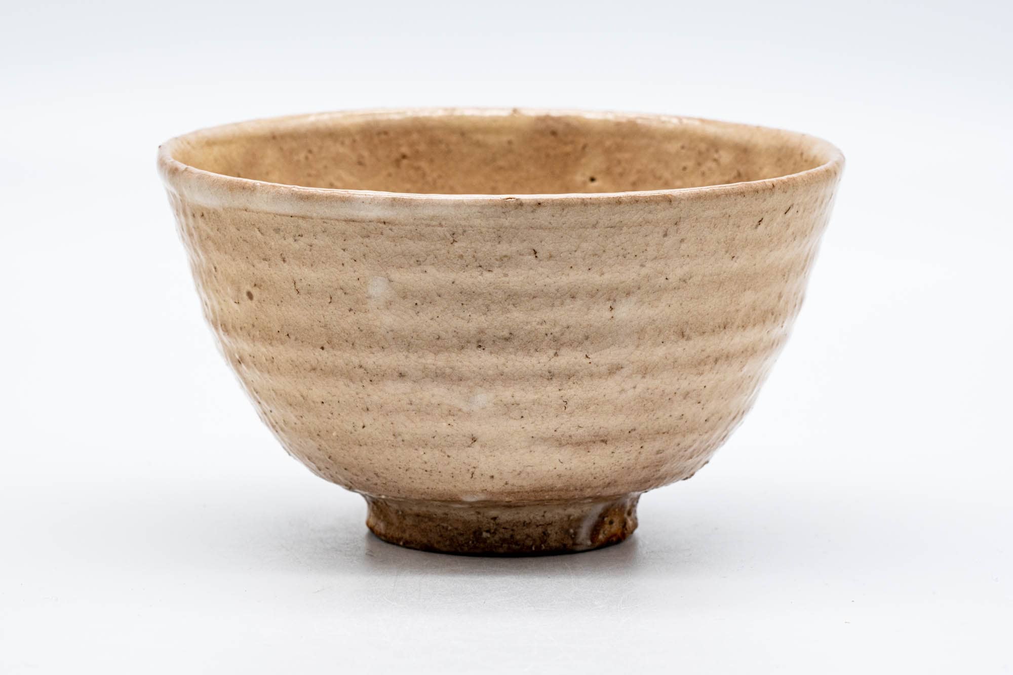 Japanese Matcha Bowl - Vintage Biwa-iro Hagi-yaki Chawan