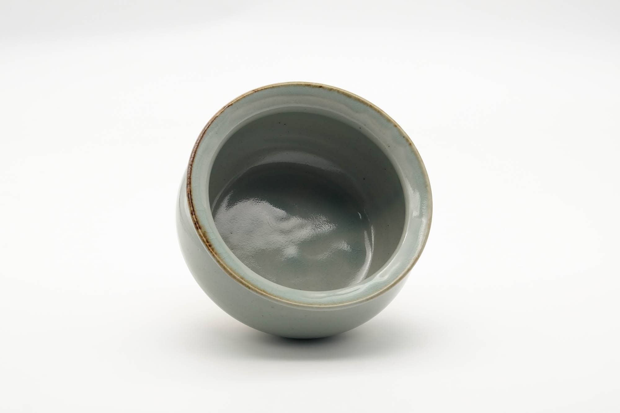 Japanese Kensui - Abstract Grey Glazed Water Bowl - 550ml
