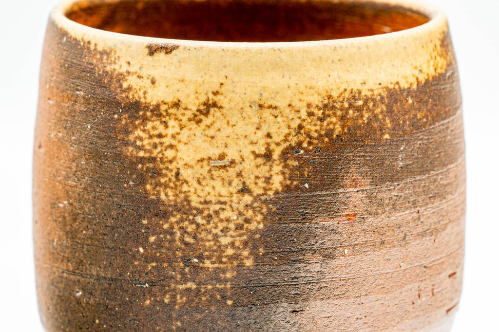 Japanese Teacup - Ash Glazed Shigaraki-yaki Yunomi - 200ml