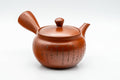 Japanese Kyusu - Calligraphy Engraved Tokoname-yaki Mesh Teapot - 260ml