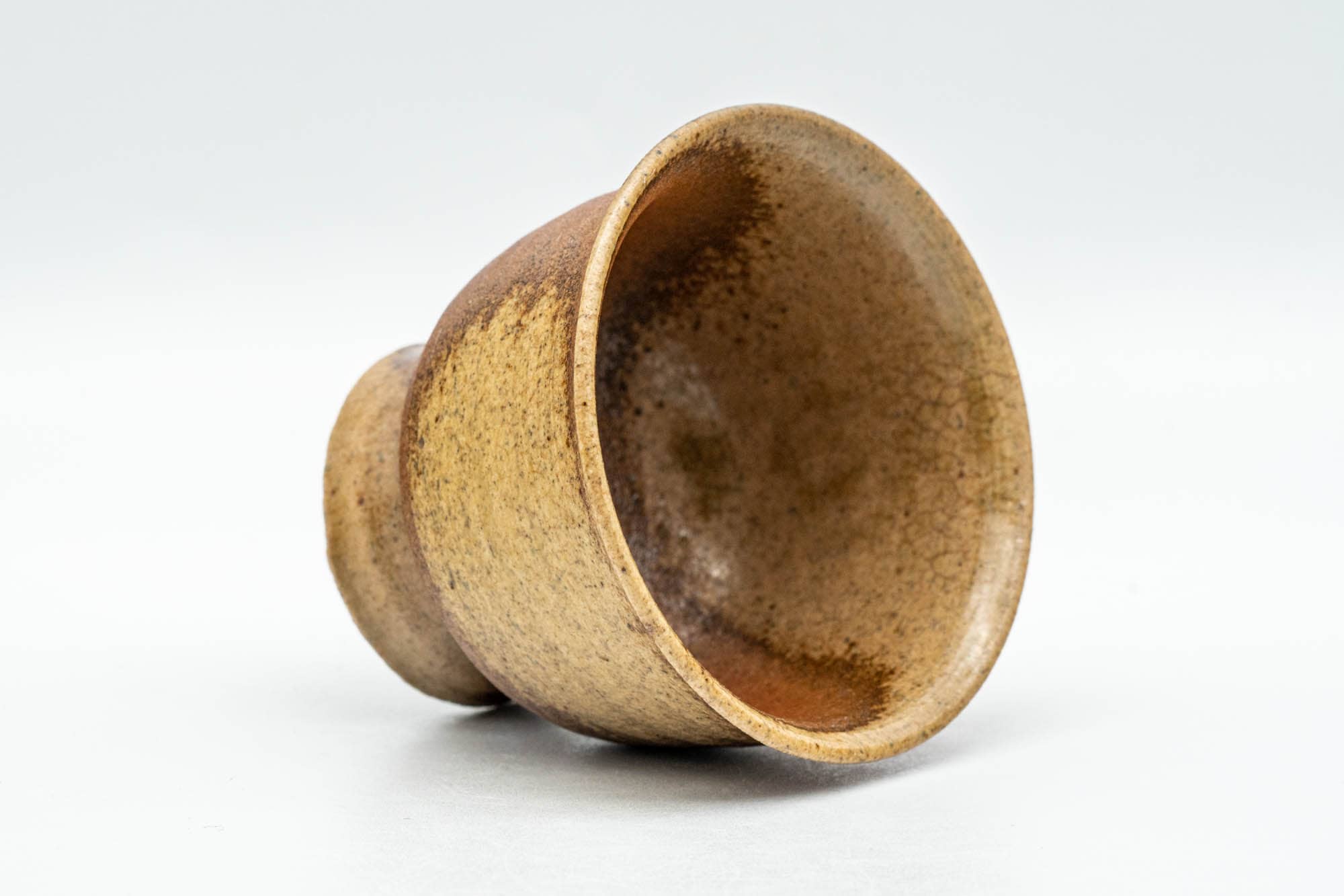 Japanese Teacup - Ash Glazed Shigaraki-yaki Yunomi - 60ml