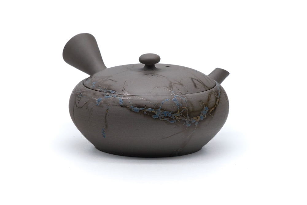 Mogake Yakishime Tokoname Teapot - 125ml