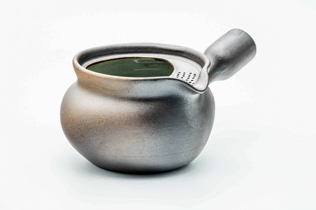 Japanese Kyusu - Black Gradient Yohen Lidless Teapot - 420ml