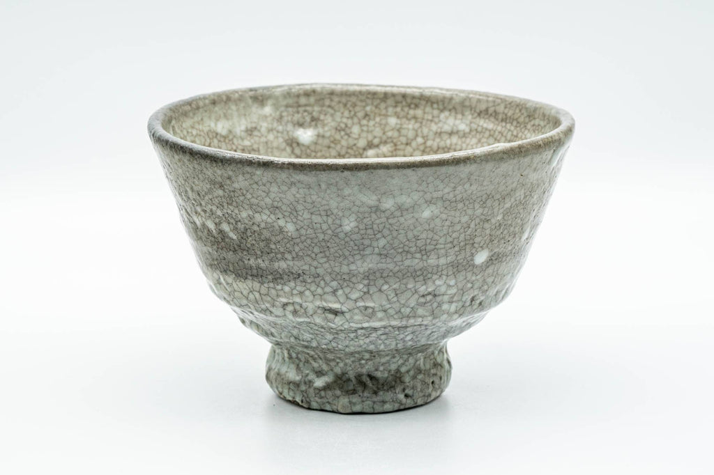 Japanese Matcha Bowl - Kannyuu Glazed Ido-gata Hagi-yaki Chawan - 350ml
