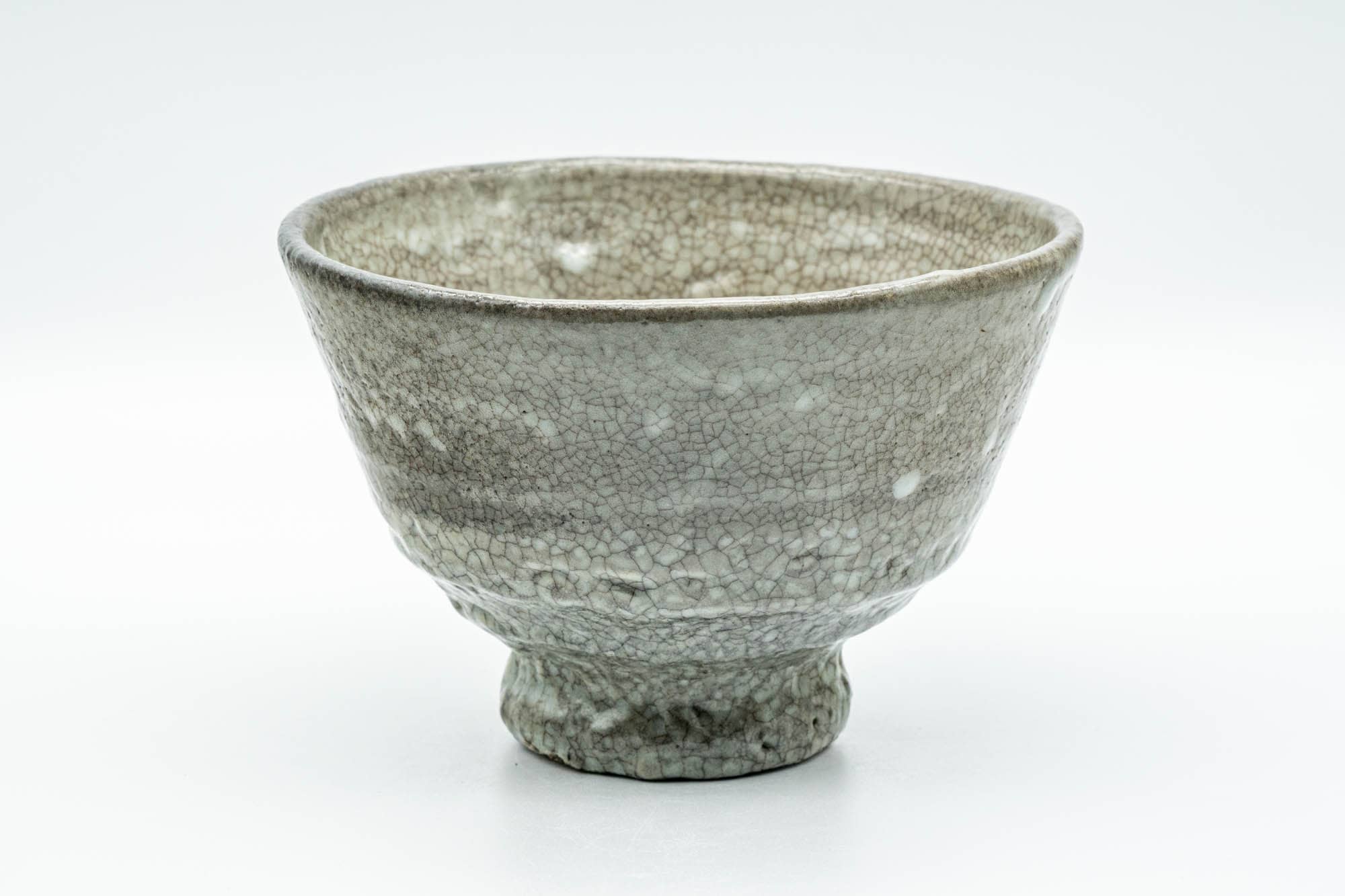 Japanese Matcha Bowl - Kannyuu Glazed Ido-gata Hagi-yaki Chawan - 350ml