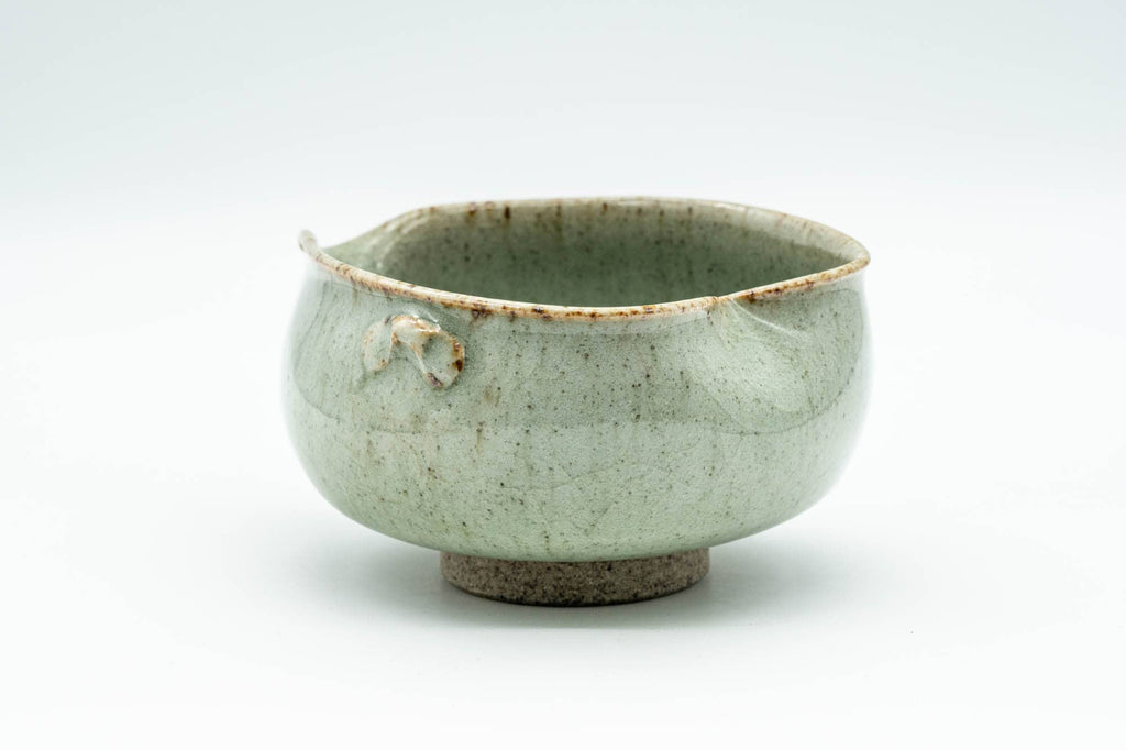 Japanese Katakuchi - Sage Green Speckled Yuzamashi Water Cooler - 130ml