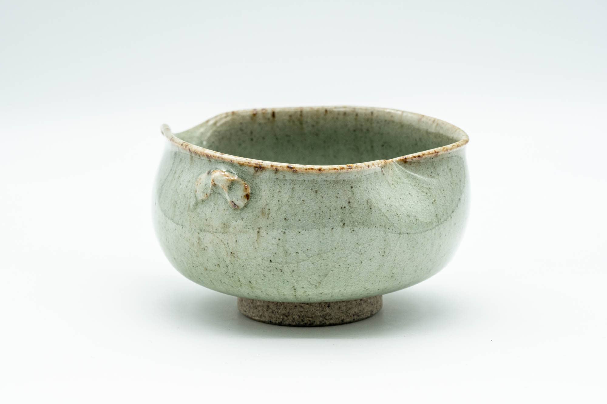 Japanese Katakuchi - Sage Green Speckled Yuzamashi Water Cooler - 130ml