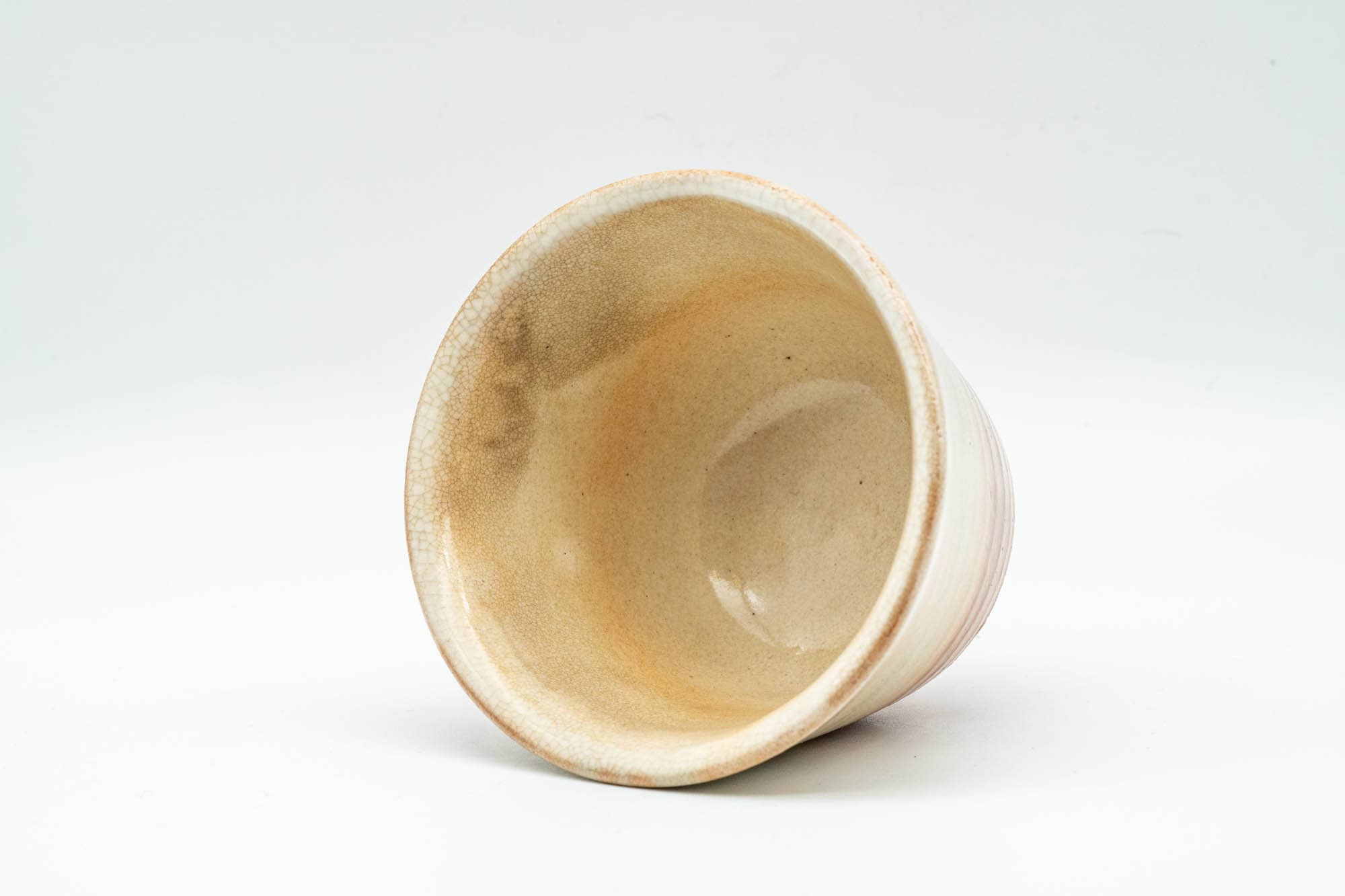 Japanese Teacup - Earthy Asagao-gata Hagi-yaki Yunomi - 100ml