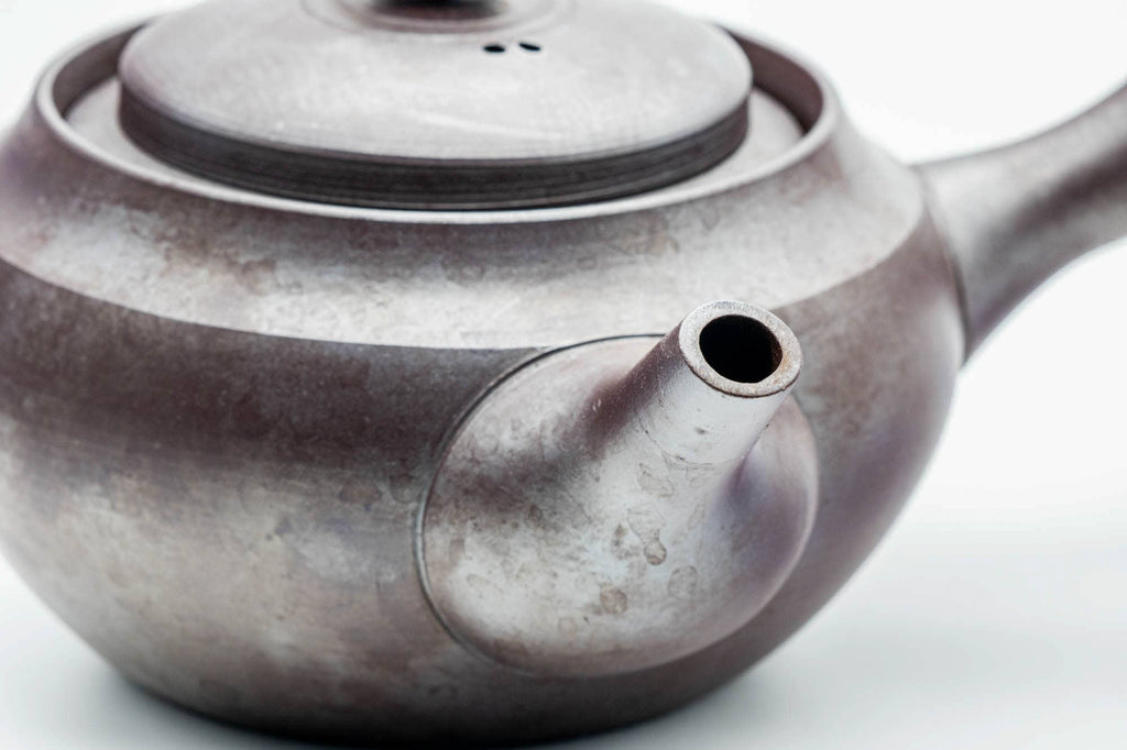 Japanese Kyusu - Large Banko-yaki Collared Mesh Teapot - 550ml