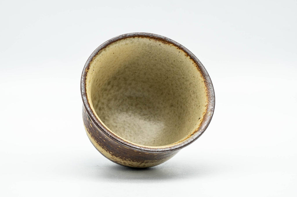 Japanese Teacup - Ash Glazed Shigaraki-yaki Yunomi - 75ml