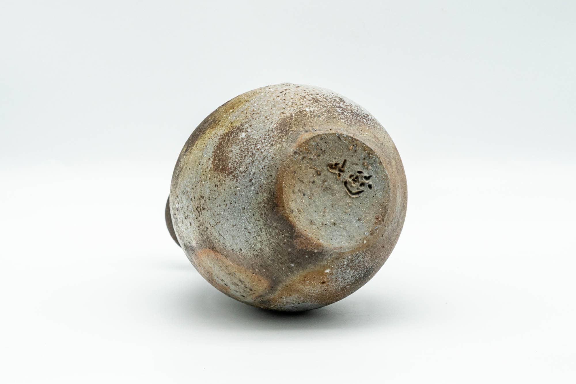 Japanese Hanaire - Textured Bizen-yaki Tea Ceremony Vase