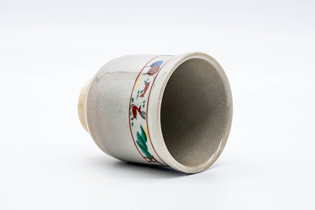 Japanese Teacup - Village Lifestyle Decorated Yunomi - 200ml