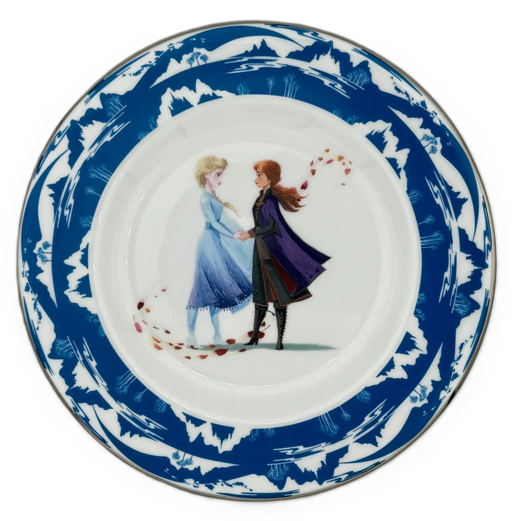 English Ladies Disney Frozen 2 Sisters Forever 6" Cake Plate