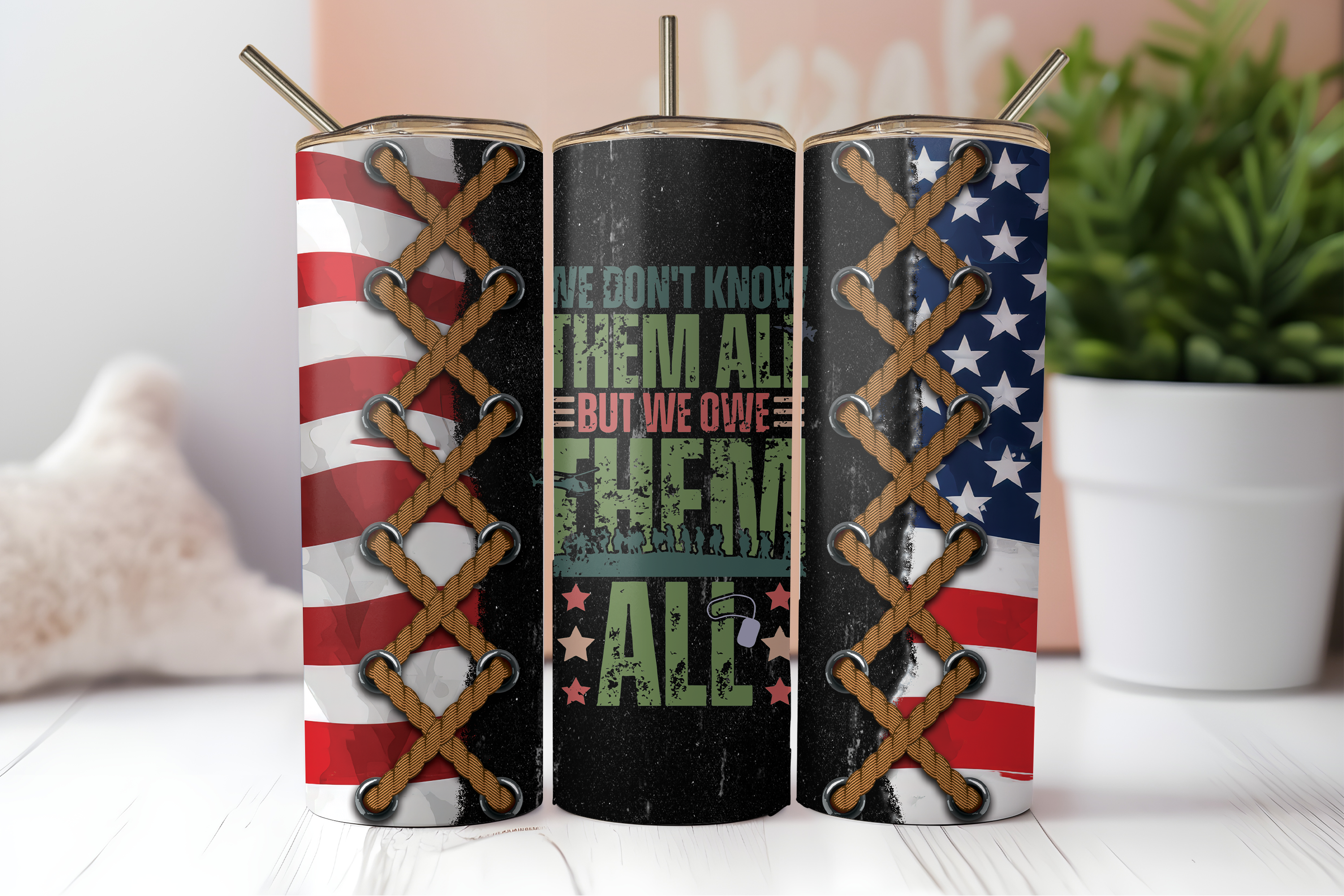 Assorted Ready to Press Sublimation Tumbler Prints (10 Pack) - Veteran's Day
