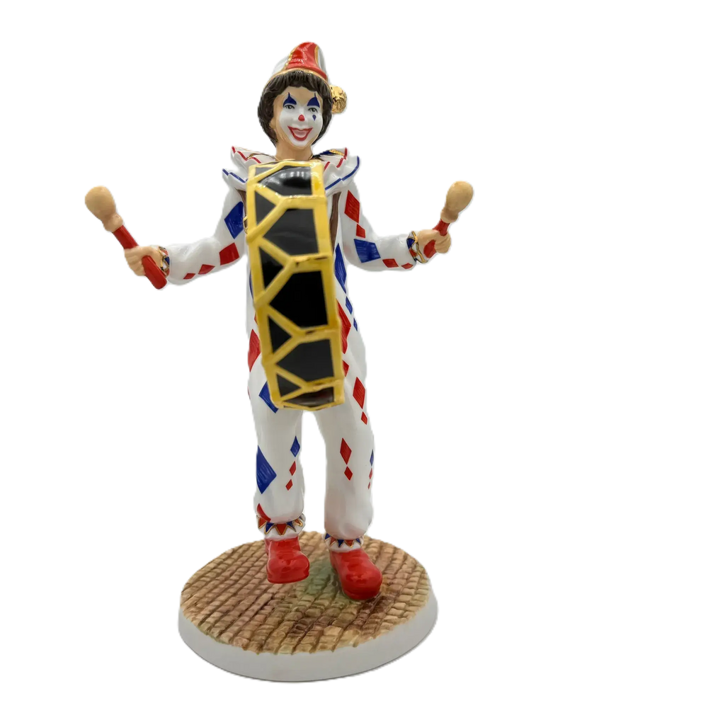 English Ladies Carnival Series The Drummer Figurine