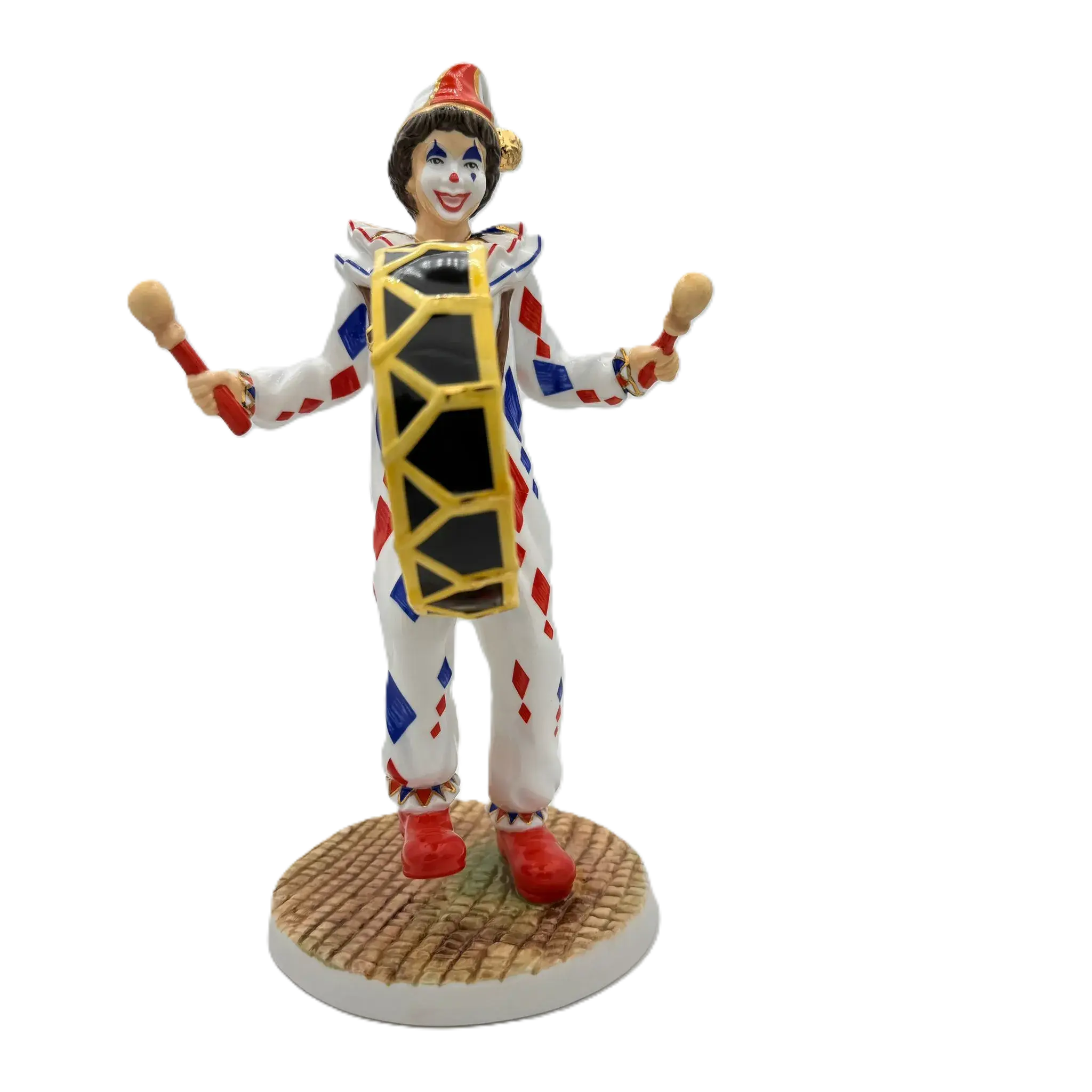English Ladies Carnival Series The Drummer Figurine