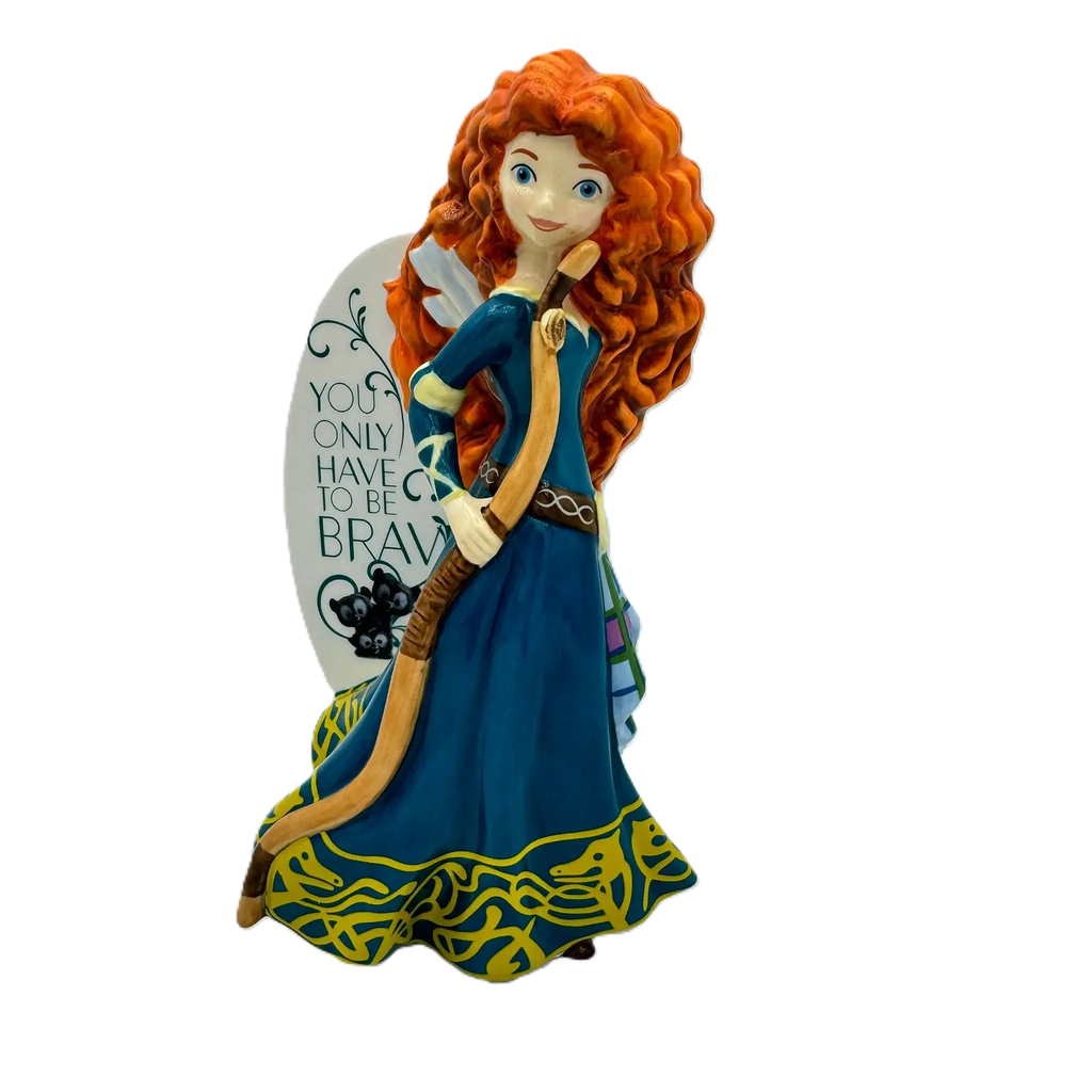 English Ladies Disney Brave Princess Merida Flatback Figurine