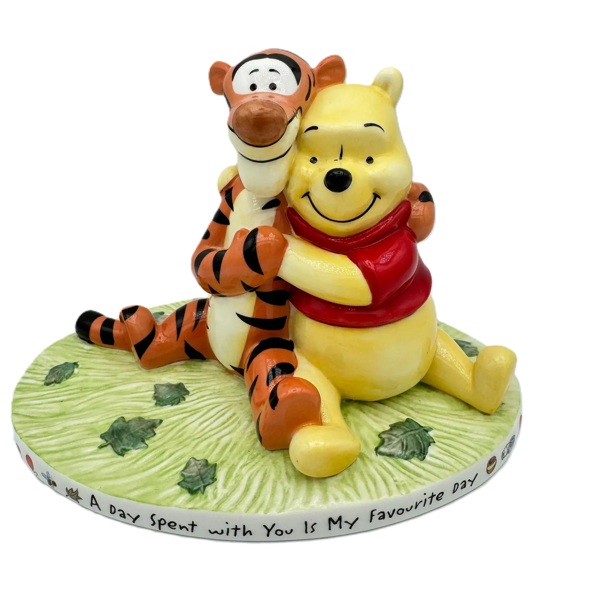 English Ladies Disney Winnie the Pooh "My Favourite Day" Figurine