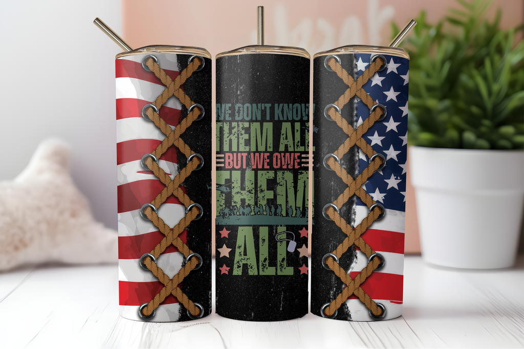Digital Sublimation Designs - Veteran's Day Tumbler Wraps