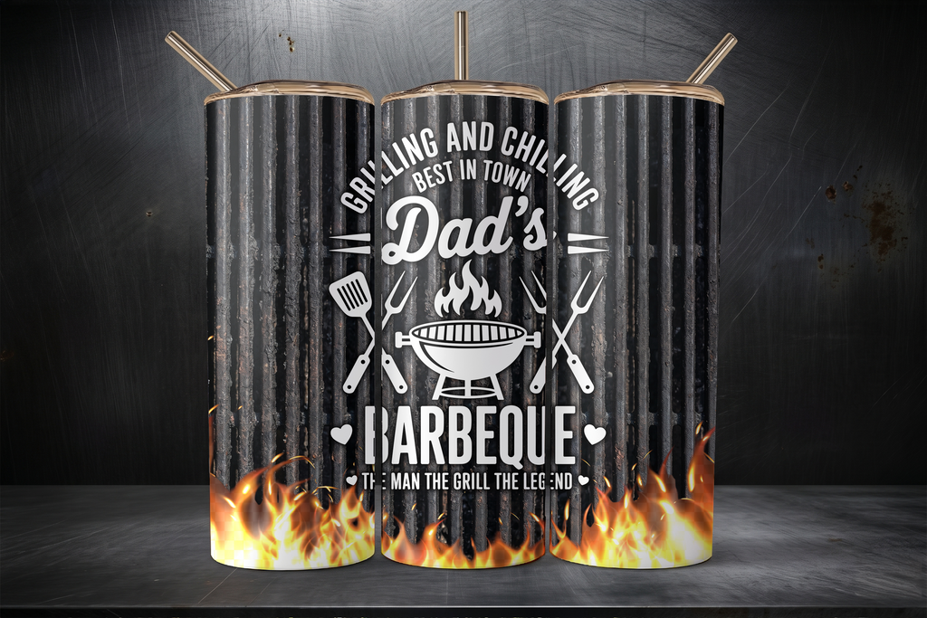 Digital Sublimation Designs - Legendary Dad Tumbler Wraps