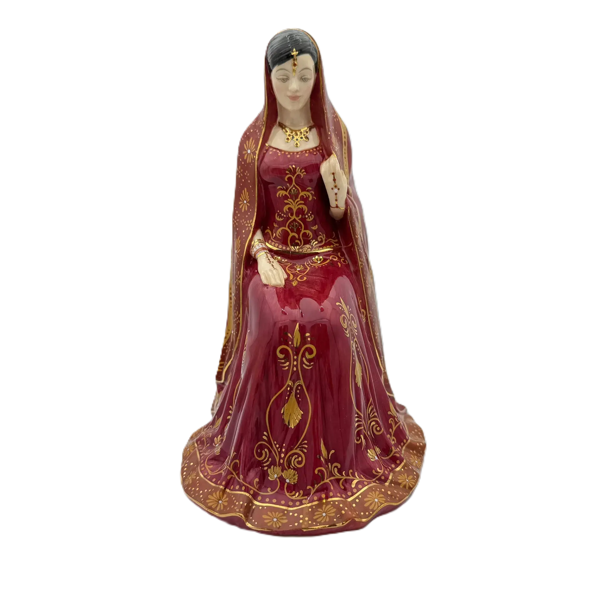 English Ladies Eternal Love Wedding Bride Figurine