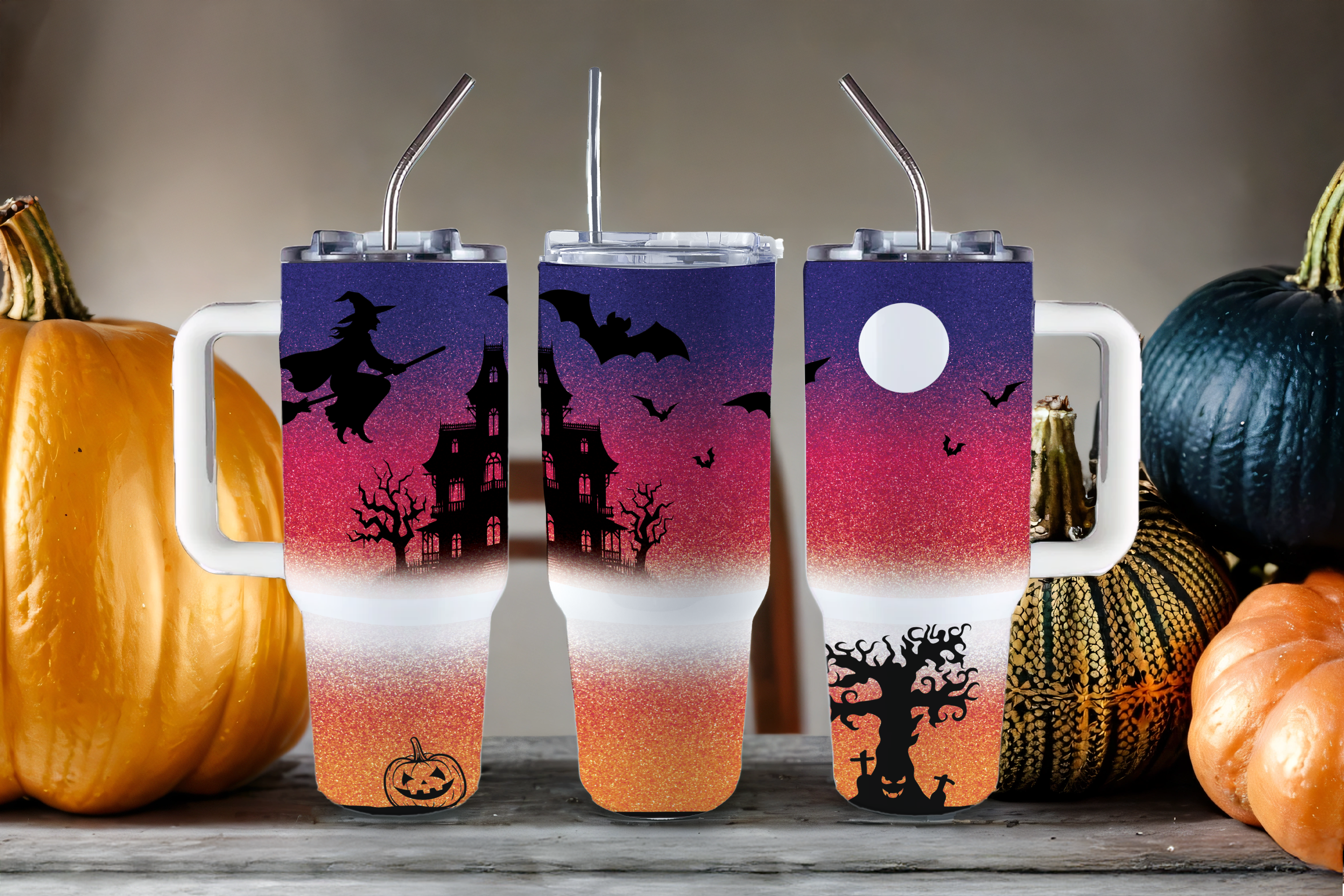 Digital Sublimation Designs - Halloween 2025 Tumblers