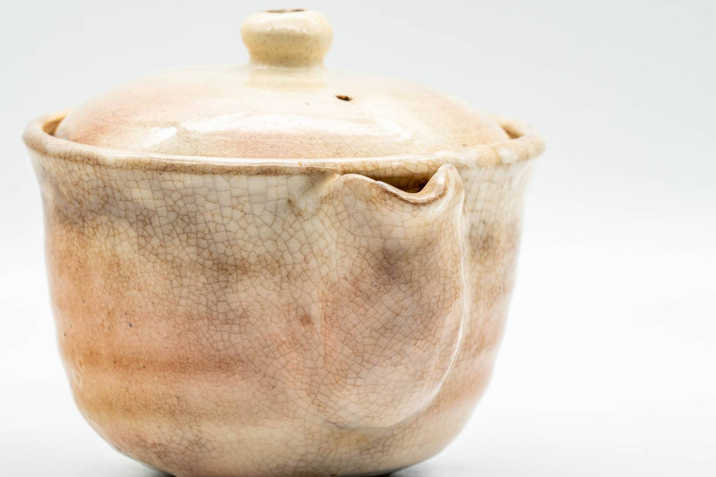 Japanese Houhin - 萩焼 Large Hagi-yaki Ceramic Filter Teapot - 280ml