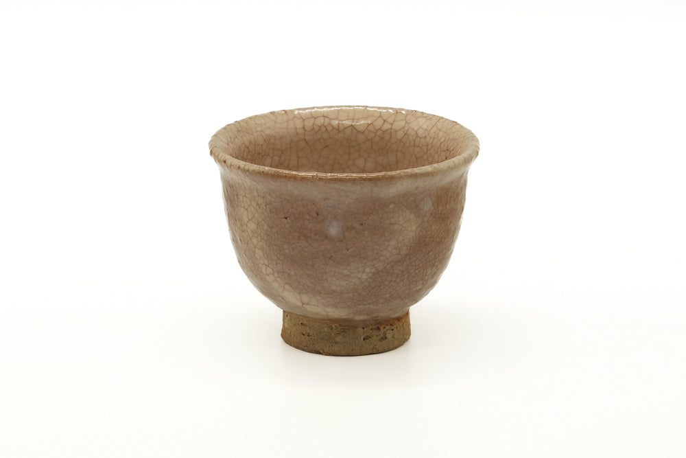 Japanese Teacup - Beige Hagi Yunomi - 115ml
