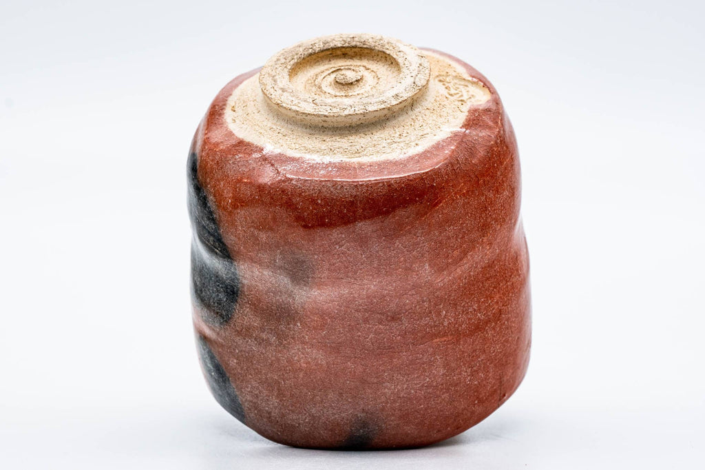Japanese Matcha Bowl - 松楽窯 Shoraku Kiln - Aka-raku Winter Chawan - 200ml