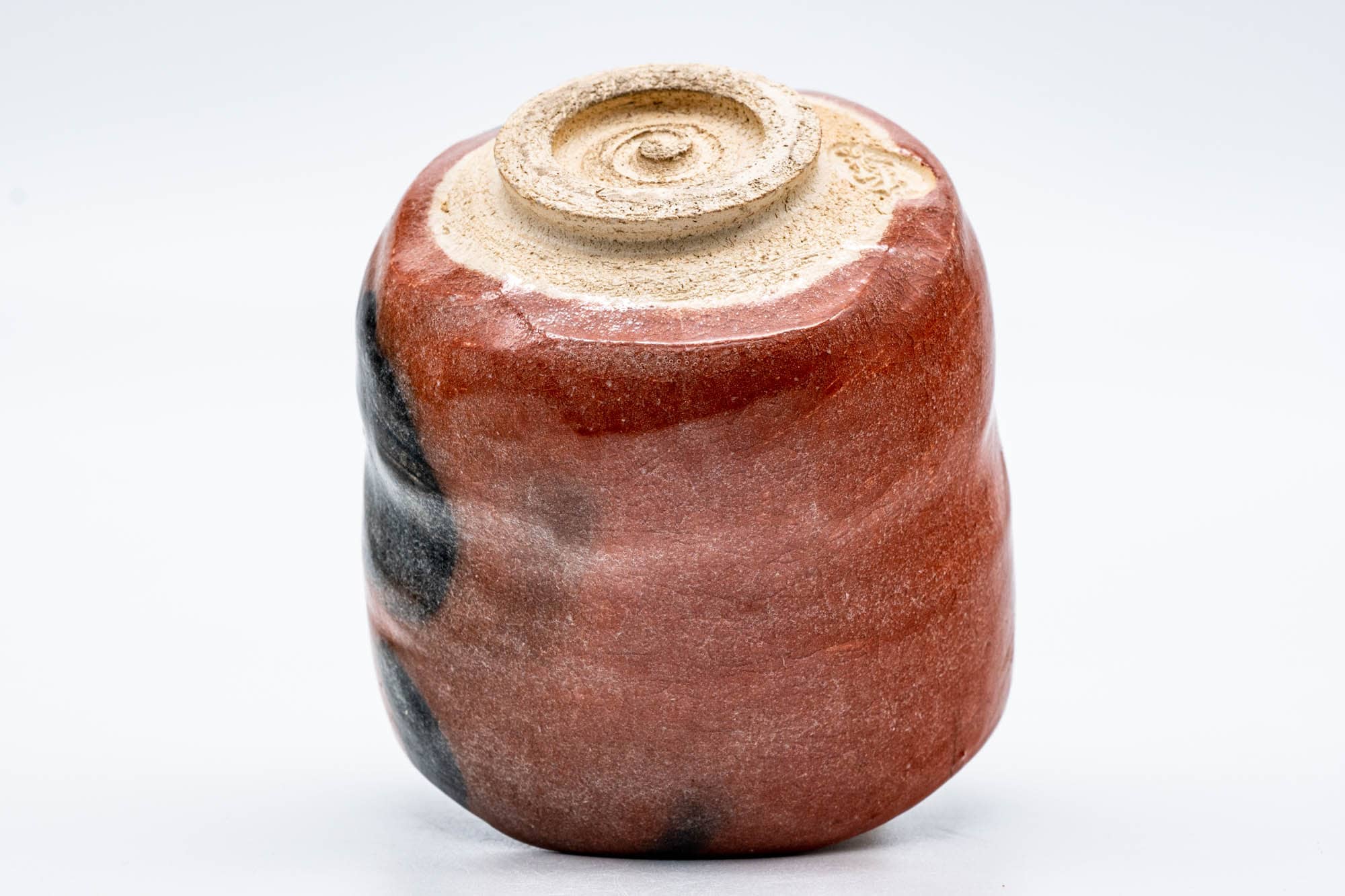 Japanese Matcha Bowl - 松楽窯 Shoraku Kiln - Aka-raku Winter Chawan - 200ml