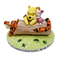 Disney Figurine Winnie the Pooh "Here Together, Friends Forever" Bone China