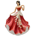 English Ladies Going to the Ball : Sunset Figurine