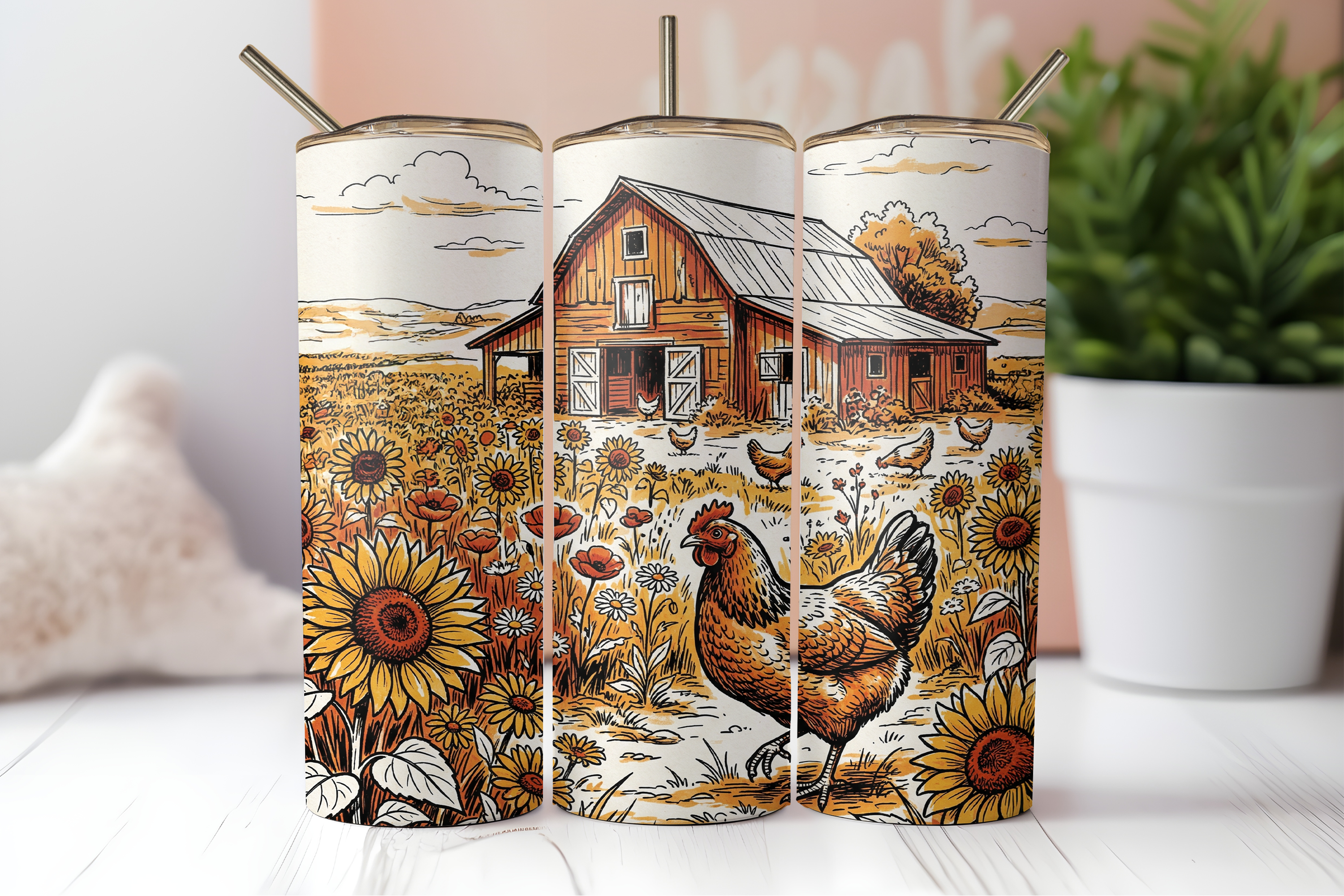 Digital Sublimation Designs - Southern Girl Tumbler Wraps