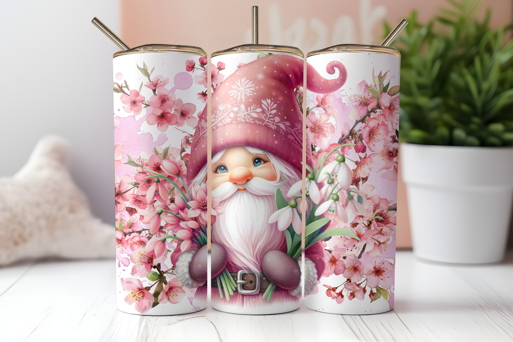 Assorted Ready to Press Sublimation Tumbler Prints (12 Pack) - Spring Bloom